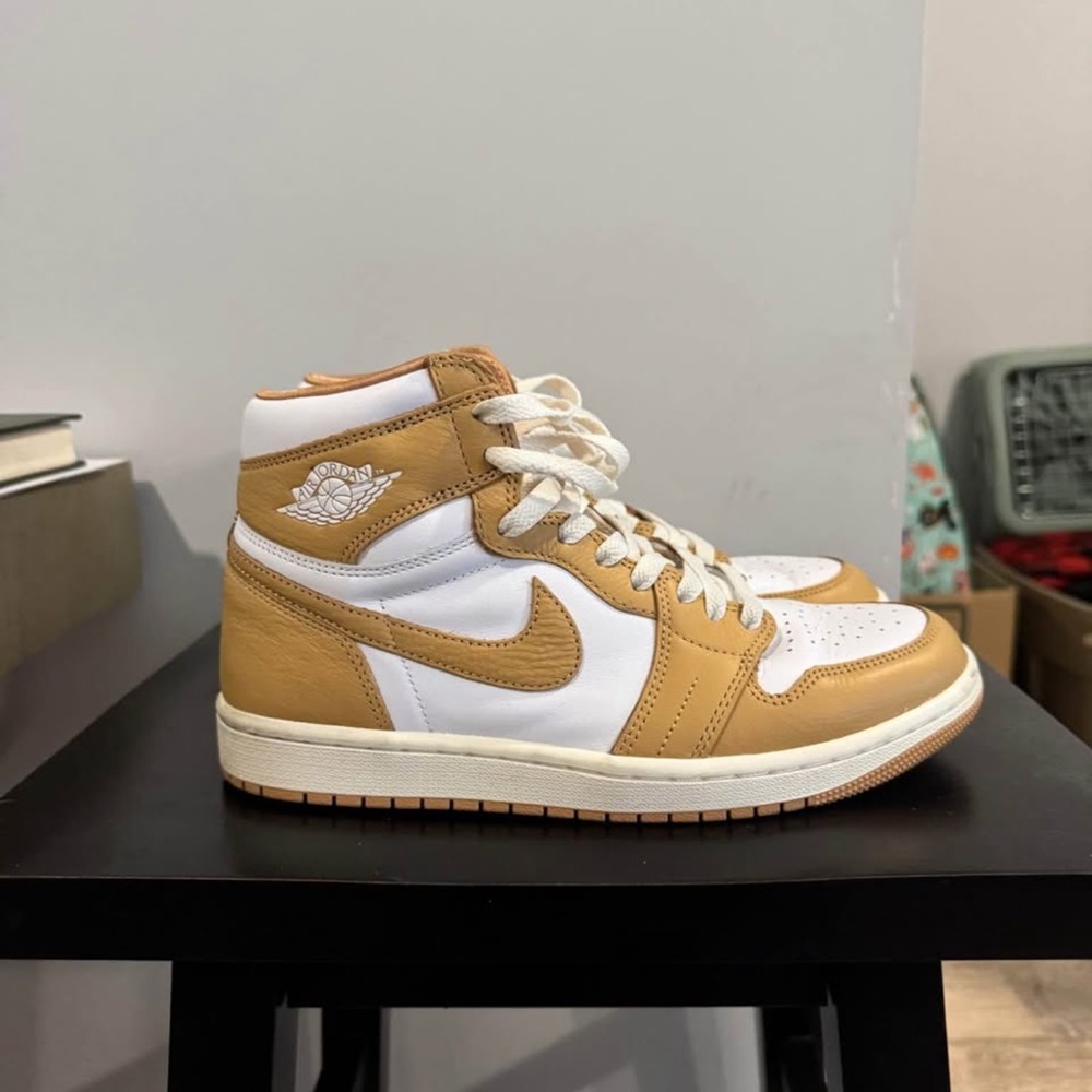 Nike Air Jordan Retro OG High-Top Sneakers in Praline